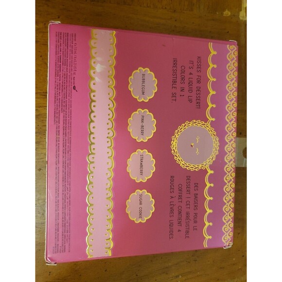 Benefit Pink Cake Pops Lip Colour "The Sweetest Lips" Gloss Set Punch Pop - Picture 2 of 6